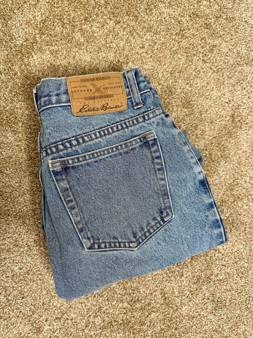 Eddie Bauer Vintage 90s Cotton High Rise Mom Jeans Size 4/27